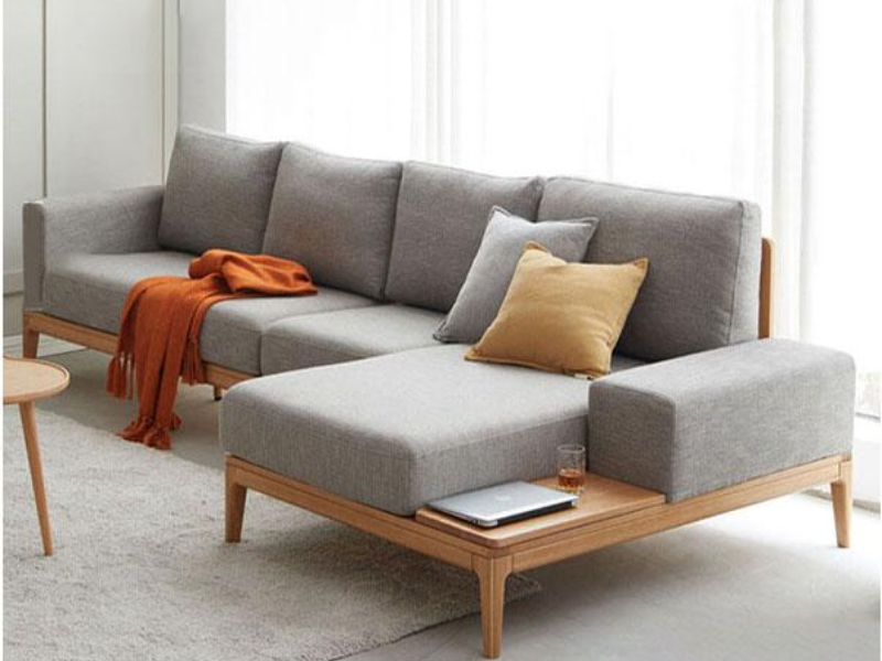 Sofa khung gỗ phù hợp với nhiều phong cách không gian