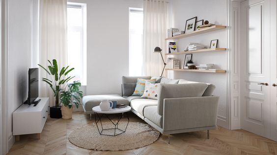 thiết kế nội thất phòng khách nhỏ đẹp