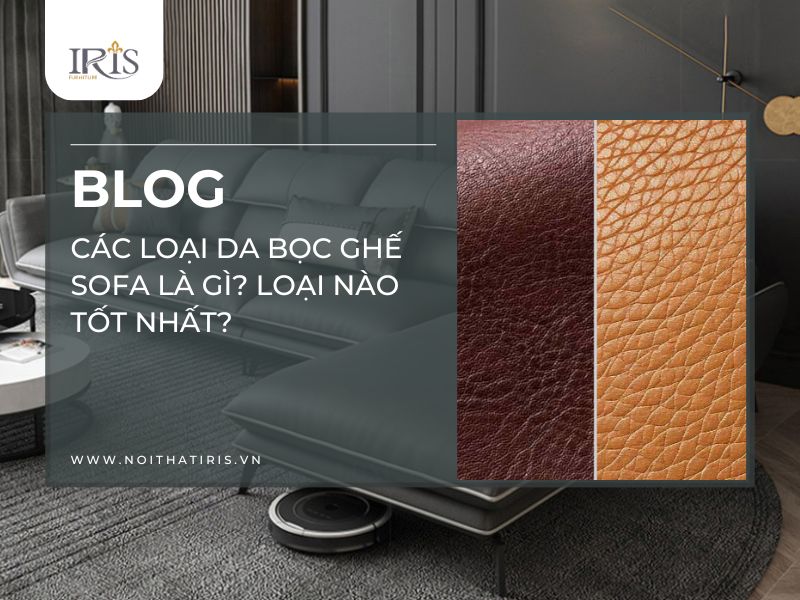 Các loại da bọc ghế sofa là gì Loại nào tốt nhất