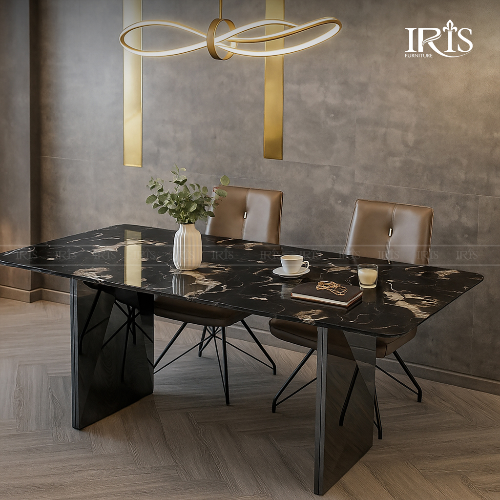 Bàn ăn có kích thước tùy chỉnh theo nhu cầu khách hàng