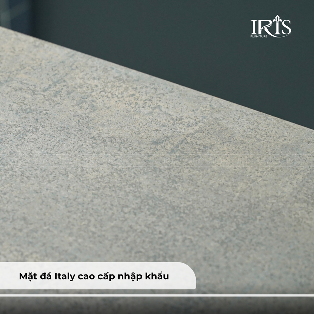 Mặt bàn được làm từ đá Ý cao cấp nhập khẩu