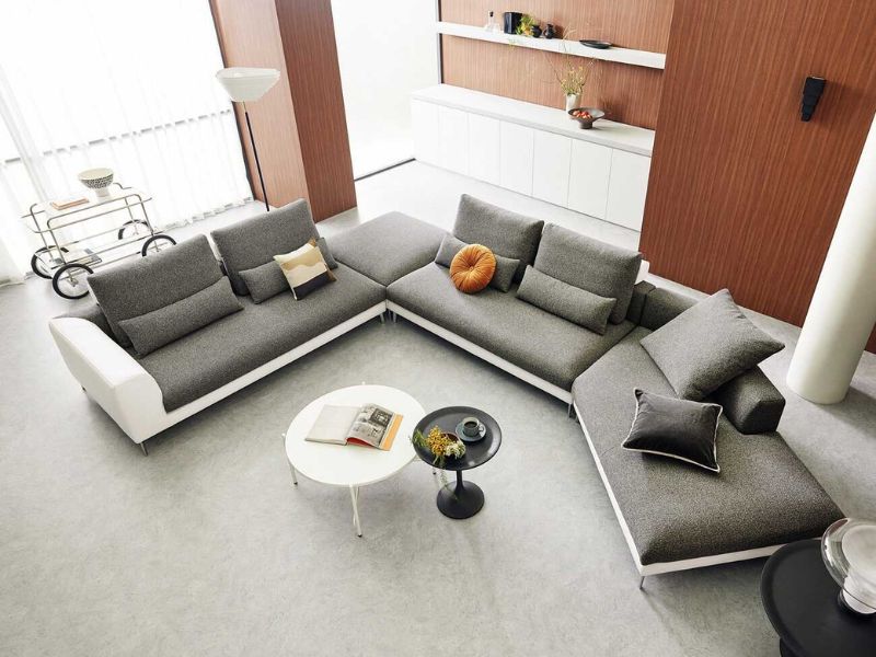 Sofa 5 chỗ ngồi dành cho phòng khách hiện đại