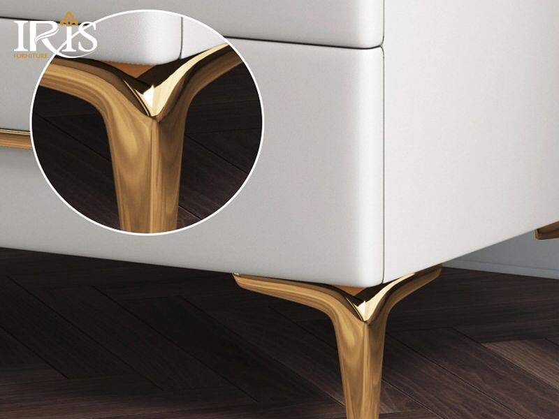 Chân ghế inox hiện đại