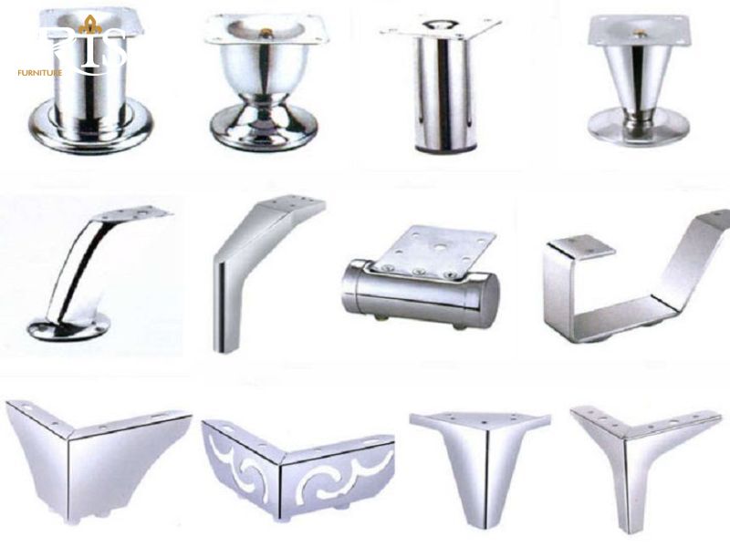 Chân ghế sofa bằng sắt bền đẹp