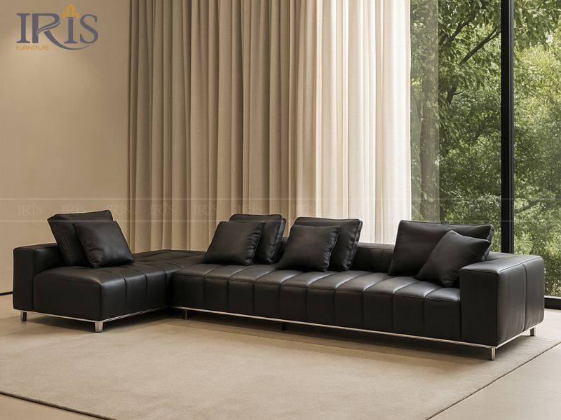 Chất liệu sofa da thật