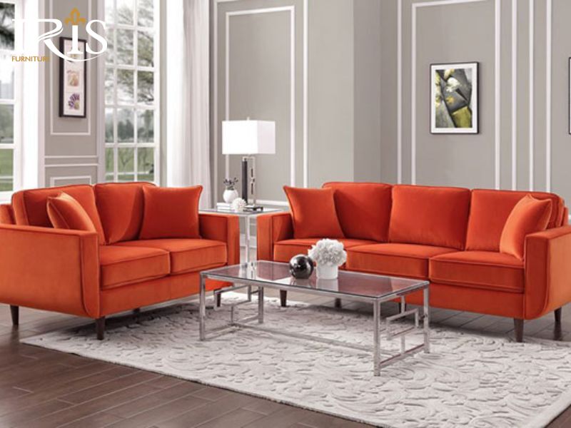 Nên chọn sofa có kích thước vừa phải từ 1m2 - 1m8