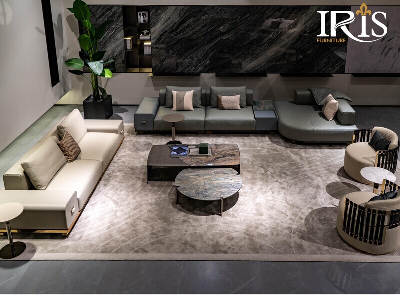 Sofa 1m7 có thiết kế nhỏ gọn, đơn giản, phù hợp nhiều không gian