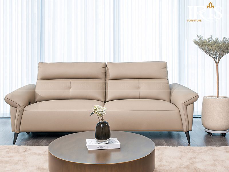 Sofa Anna Casa màu be tạo cảm giác thoáng đãng cho phòng khách