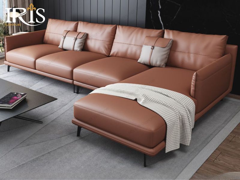 Sofa màu cam đồng độc quyền