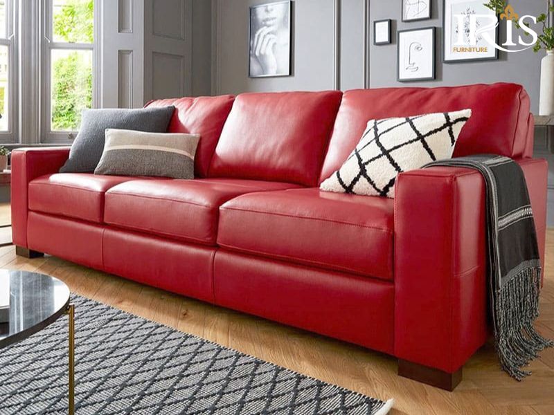 Sofa màu đỏ cho gia chủ mệnh hỏa