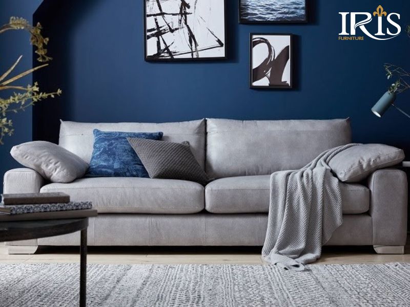 Sofa màu ghi sáng phù hợp nhiều phong cách