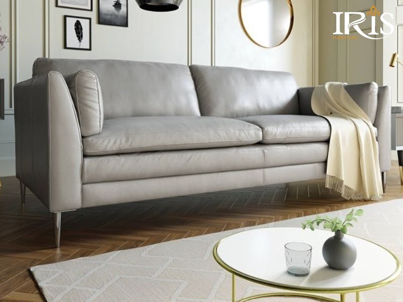 Sofa màu ghi xám được ứng dụng phổ biến