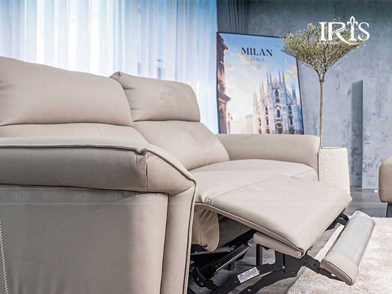 Sofa màu kem Ciara tích hợp giường thông minh