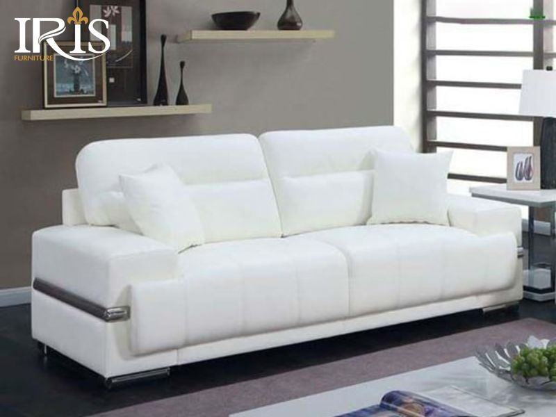 Sofa tân cổ điển màu trắng cuốn hút