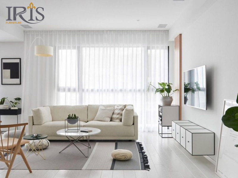 Sử dụng các gam màu sáng làm chủ đạo