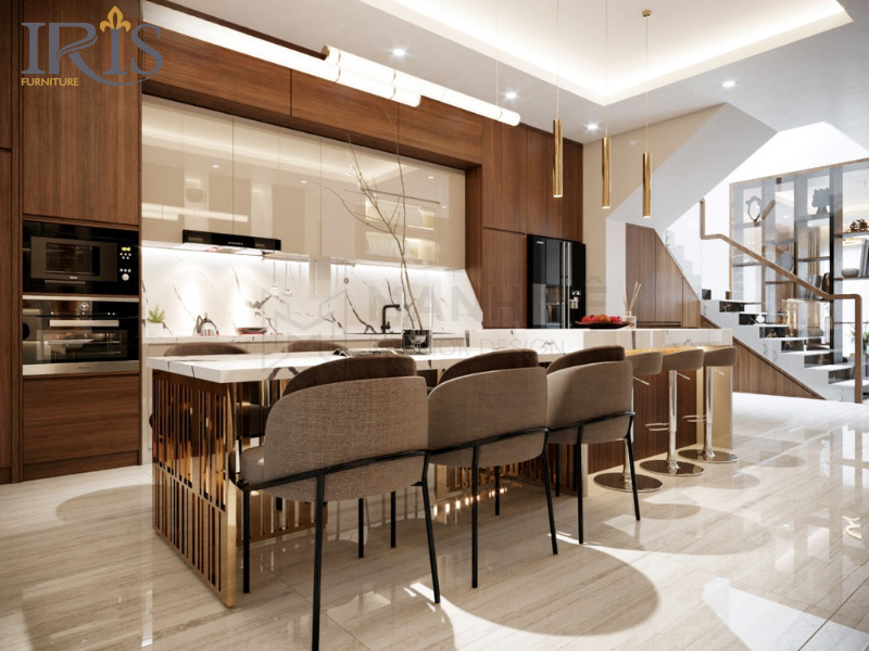 Thiết kế thông minh, dễ sắp xếp đồ dùng, tiết kiệm thời gian và công sức