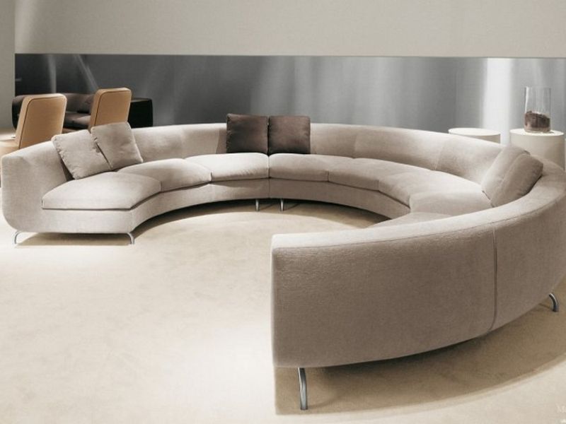 Kích thước sofa góc tròn từ 150cm đến 250cm