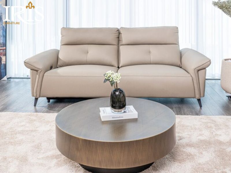 Sofa Ciara kiểu dáng hiện đại, tông màu trung tính sang trọng, dễ phối nội thất.