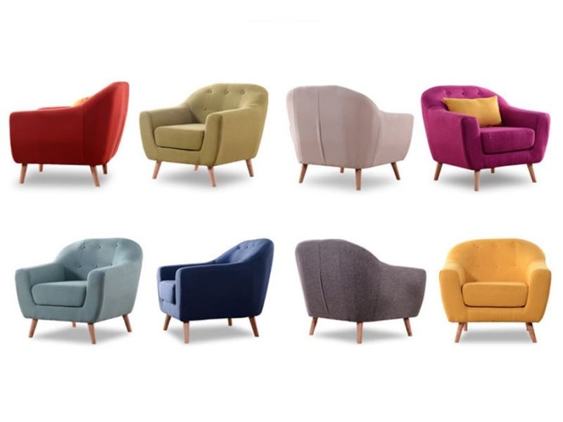 Sofa đơn ưu điểm về đa dạng màu sắc