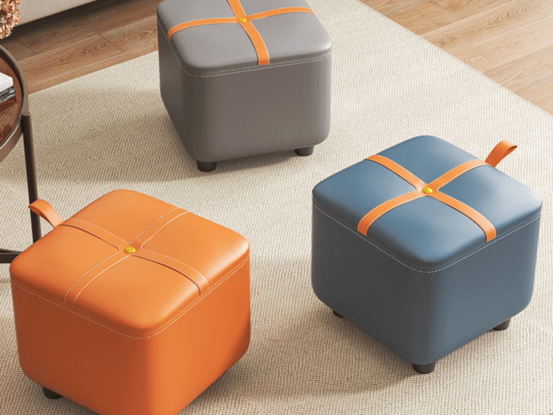 Sofa đôn không có lưng tựa tạo nên sự độc đáo