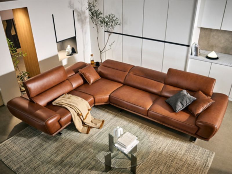 Sofa góc mang lại sự tiện nghi và tính thẩm mỹ cao
