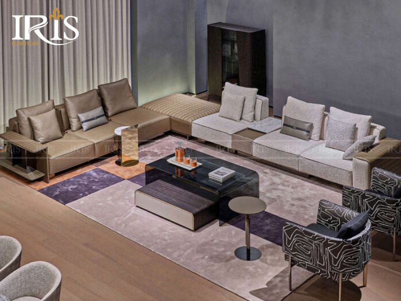 Sofa Mattia Casa – siêu phẩm cao cấp kết hợp chất liệu Ý và công nghệ Đức, chuẩn đẳng cấp biệt thự sang trọng.