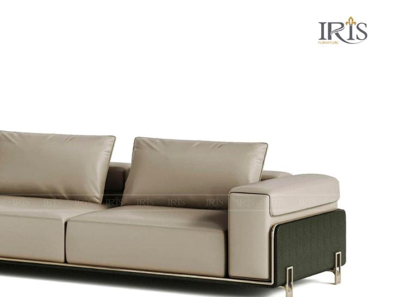 Mua sofa màu be nên chọn kích thước, chất liệu, màu sắc và kiểu dáng phù hợp không gian sống