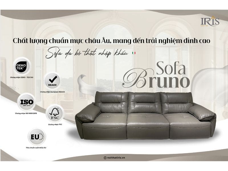 Sofa màu xám hợp phòng khách, phòng làm việc, phòng ngủ và quán cafe
