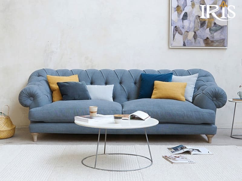 Top 30 mẫu sofa màu xanh dương đẹp, hiện đại 2025 22 Lưu ý khi mua ghế sofa màu xanh dương