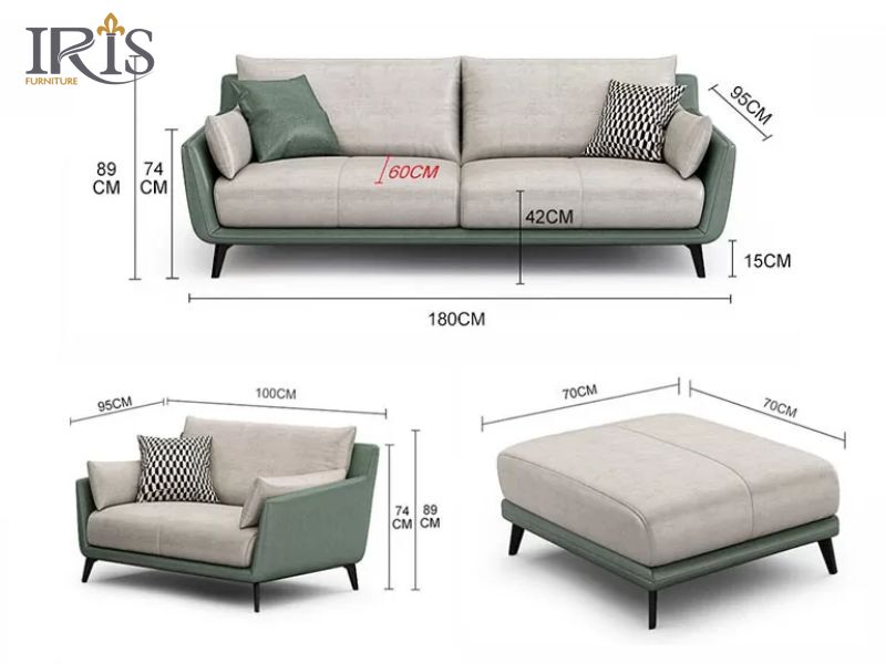 Chọn kích thước sofa dựa vào bố cục phòng khách