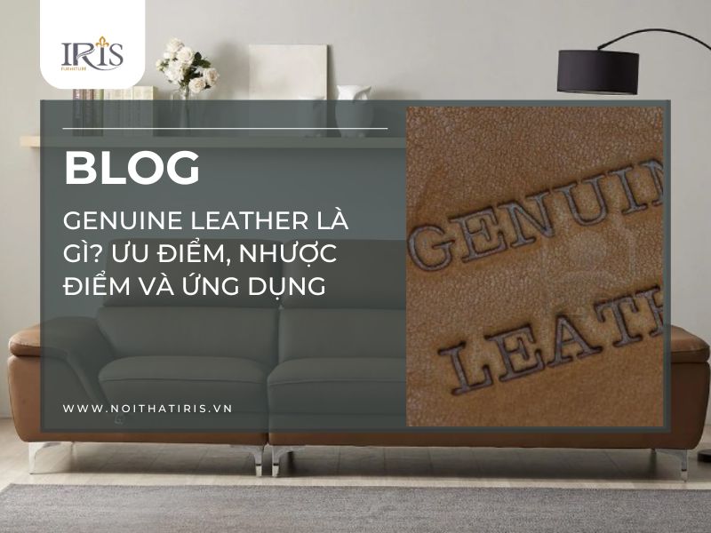Genuine Leather là gì? Đặc điểm, ứng dụng và cách phân biệt