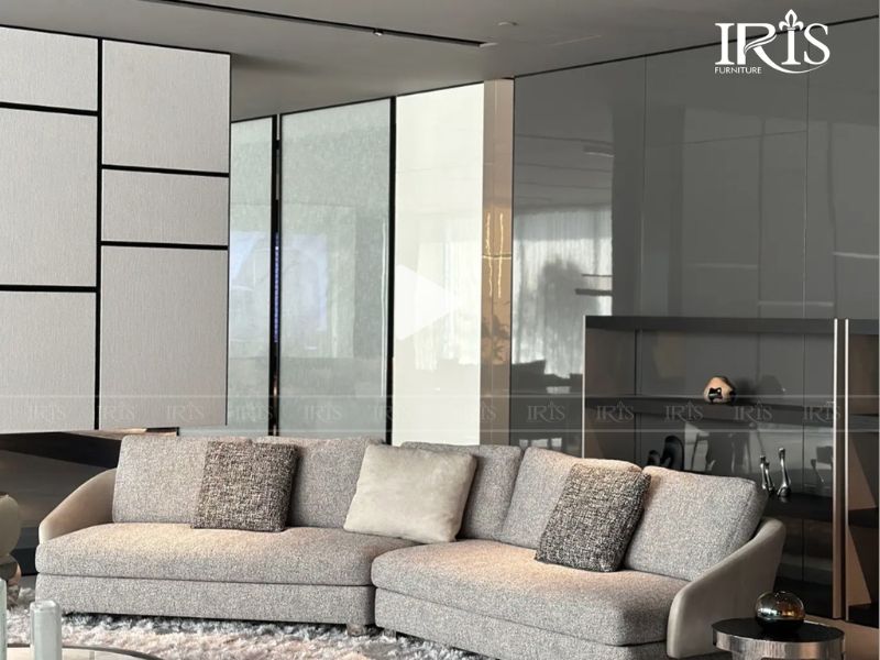 Sofa Lawson chất liệu cao cấp cho biệt thự