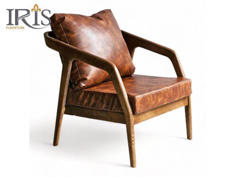 Sofa gỗ đơn 1 người ngồi