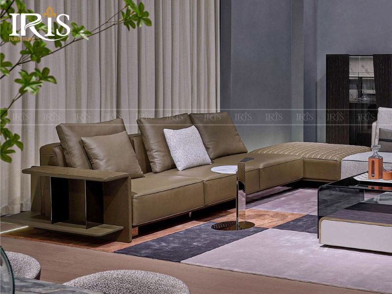 Sofa góc có nhiều chỗ ngồi hơn sofa đơn