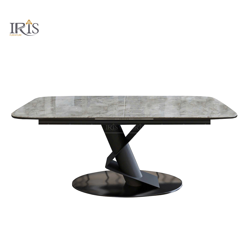 Bàn với kiểu dáng chữ nhật và đường bo tròn cao cấp tinh tế 