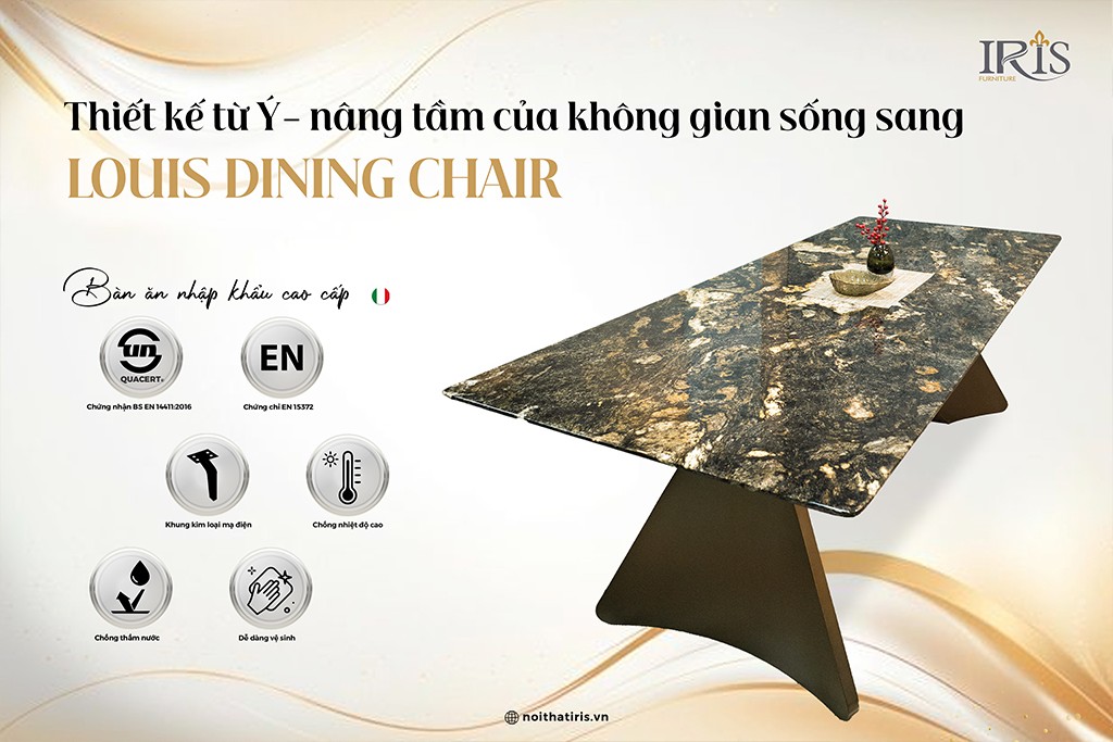 Louis – Vẻ đẹp cuốn hút, đỉnh cao thượng lưu.