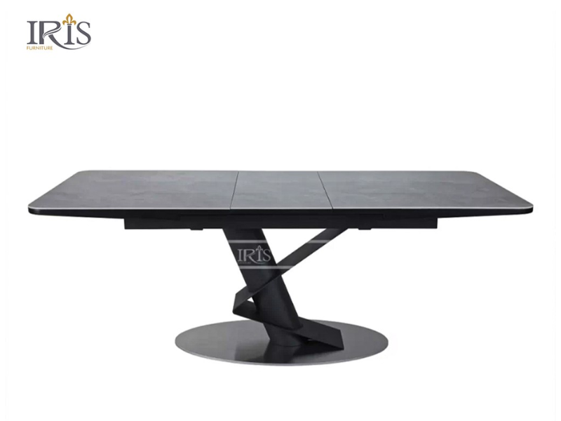 Chất liệu bàn ăn 6 ghế mặt đá thường là đá cẩm thạch, đá Ceramic