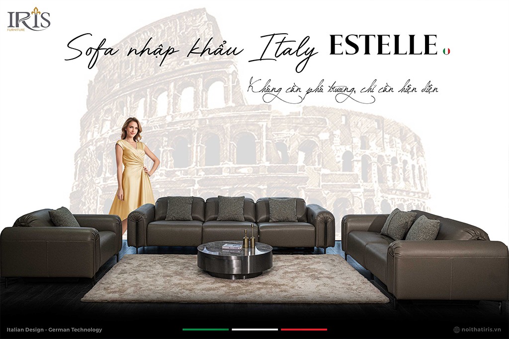 Thiết kế sofa linh động hiện đại cho không gian phòng khách