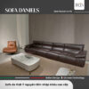 Set sofa: Sofa Daniels và Sofa đơn Emi 4 chỗ