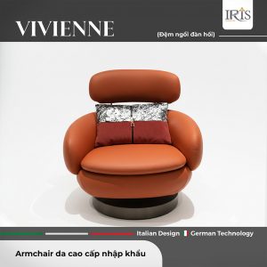 Armchair Vivienne mang tinh thần hiện đại Ý