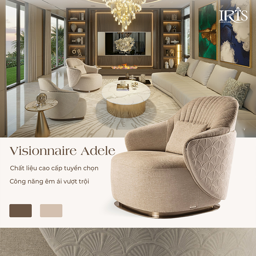 Tôn vinh thẩm mỹ tinh tế và phong cách sống đẳng cấp của gia chủ