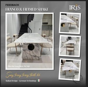 Dự án may đo: Bàn Ăn Franco & Ghế ăn Kylo Framed & Fynn