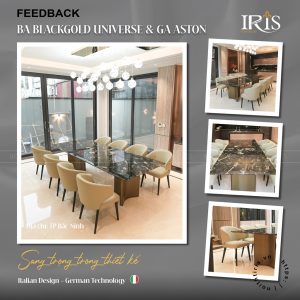 Dự án may đo bàn ăn Stefani và ghế an Aston