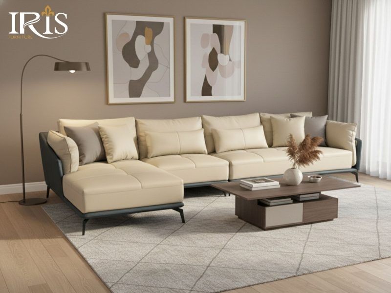 Kiểu bố trí sofa phổ biến giúp tối ưu không gian và tăng trải nghiệm sử dụng