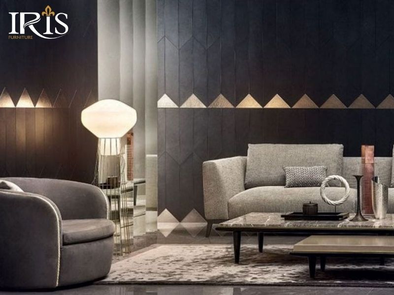 Nội thất Ý kết hợp thẩm mỹ nghệ thuật, vật liệu cao cấp và tỷ lệ thiết kế tinh tế