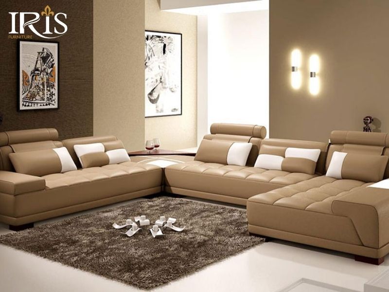 Sofa quyết định thẩm mỹ và chiếm phần lớn ngân sách phòng khách